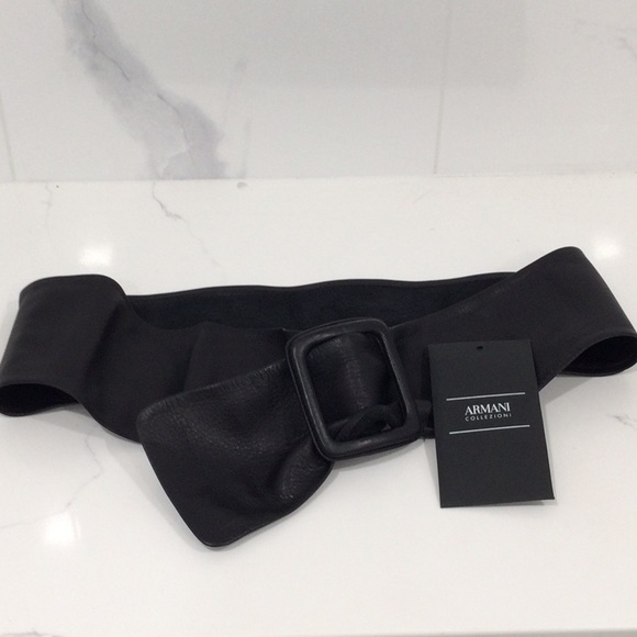 AUTHENTIC ARMANI BELT LEATHER - Picture 3 of 7